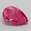 1.01 Ct. Fancy Red Pear Lab Grown Diamond