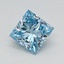 0.71 Ct. Fancy Vivid Blue Marquise Lab Grown Diamond