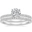 18K White Gold Luxe Ballad Bridal Set (1/2 ct. tw.)