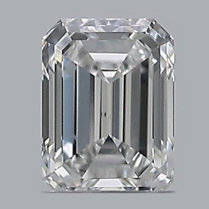 Emerald diamond — real photo