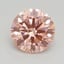 1.52 Ct. Fancy Intense Pink Round Lab Grown Diamond