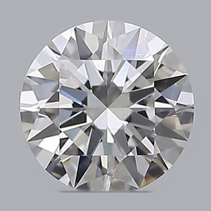Round diamond — real photo