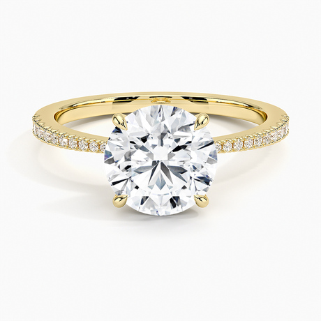 Petite Tapered Diamond Ring