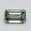 6.00 Ct. Fancy Intense Green Emerald Lab Grown Diamond