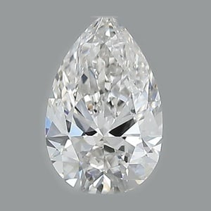 Pear diamond — real photo