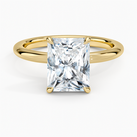 18K Yellow Gold Manon Solitaire Ring