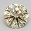 1.06 Ct. Fancy Light  Yellow Round Lab Grown Diamond