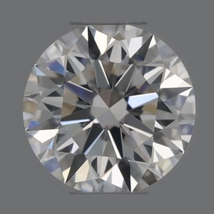 Round diamond — real photo