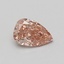 0.83 Ct. Fancy Vivid Pink Pear Lab Grown Diamond