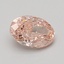 1.08 Ct. Fancy Vivid Pink Oval Lab Grown Diamond