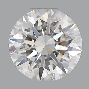 Round diamond — real photo