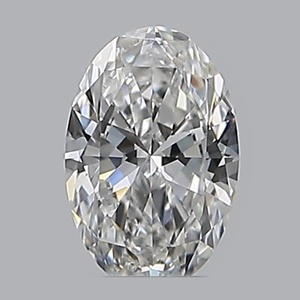 Oval diamond — real photo