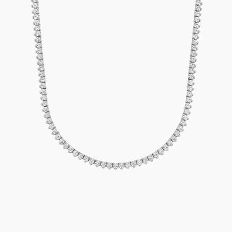 16 in. Perfect Three-Prong Diamond Tennis Necklace (5 ct. tw.)