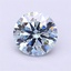 1.09 Ct. Fancy Intense Blue Round Lab Grown Diamond