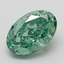 1.59 Ct. Fancy Green Oval Lab Grown Diamond