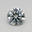 0.35 Ct. Fancy Green Round Lab Grown Diamond