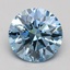1.97 Ct. Fancy Intense Blue Round Lab Grown Diamond