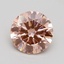 1.70 Ct. Fancy Intense Pink Round Lab Grown Diamond