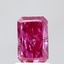 1.01 Ct. Fancy Vivid Pink Radiant Lab Grown Diamond