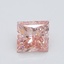 2.00 Ct. Fancy Intense Pink Princess Lab Grown Diamond