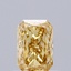 0.55 Ct. Fancy Brownish Yellow Radiant Lab Grown Diamond