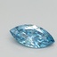 1.01 Ct. Fancy Vivid Blue Marquise Lab Grown Diamond