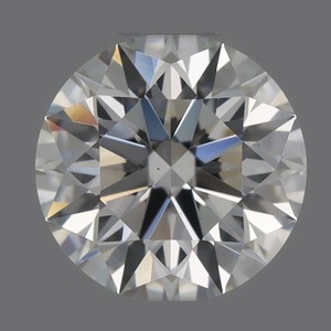 Round diamond — real photo