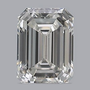 Emerald diamond — real photo