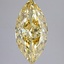 4.02 Ct. Fancy Intense Yellow Marquise Lab Grown Diamond