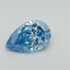 1.65 Ct. Fancy Vivid Blue Pear Lab Grown Diamond