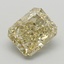 4.66 Ct. Fancy  Yellow Radiant Lab Grown Diamond