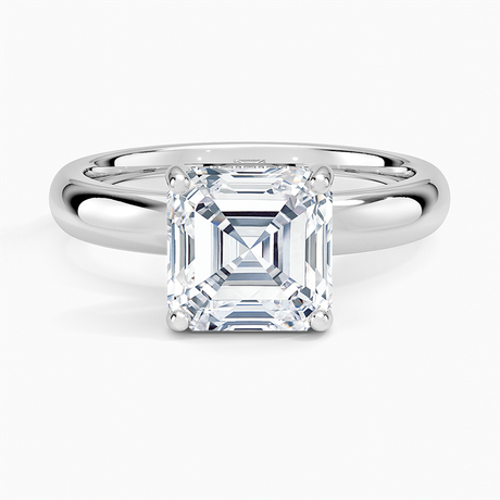 18K White Gold Sydney Perfect Fit Halo 3mm Diamond Ring