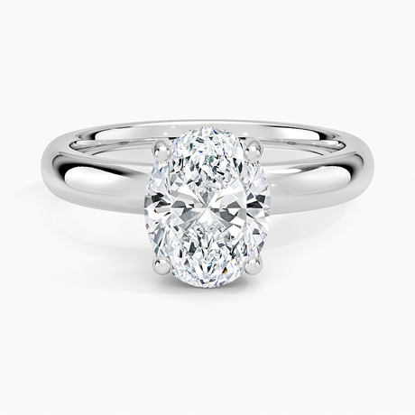 18K White Gold Sydney Perfect Fit Halo 3mm Diamond Ring