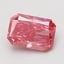 1.07 Ct. Fancy Vivid Pink Radiant Lab Grown Diamond