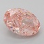 2.64 Ct. Fancy Vivid Pink Oval Lab Grown Diamond