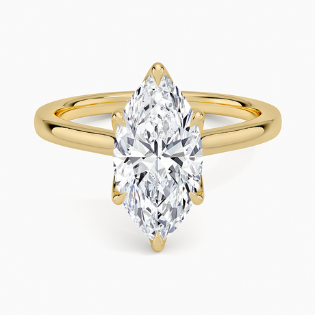 Cathedral Solitaire Ring