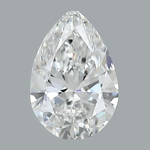 Pear diamond — real photo
