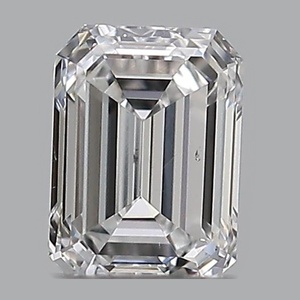 Emerald diamond — real photo