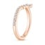 14K Rose Gold Luxe Lunette Diamond Ring (1/3 ct. tw.), smallside view