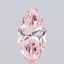3.39 Ct. Fancy Vivid  Pink Marquise Lab Grown Diamond