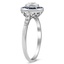 The Gaborone Ring, smalltop view on a hand