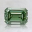 1.50 Ct. Fancy Vivid Pacific Green Emerald Lab Grown Diamond