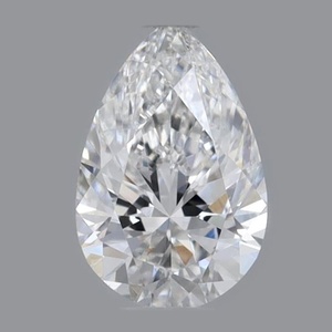 Pear diamond — real photo