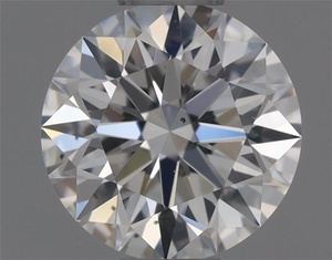 Round diamond — real photo