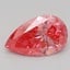 1.53 Ct. Fancy Vivid Pink Pear Lab Grown Diamond