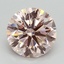 3.28 Ct. Fancy Pink Round Lab Grown Diamond