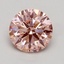 0.68 Ct. Fancy Intense Pink Round Lab Grown Diamond