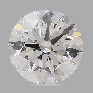 Round diamond — real photo