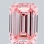 1.50 Ct. Fancy Vivid Pink Emerald Lab Grown Diamond
