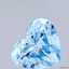 1.9 Ct. Fancy Vivid Blue Heart Lab Grown Diamond